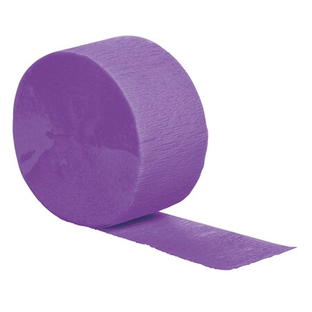 Touch Of Color Amethyst Purple Streamer, 81', 12PK 318910